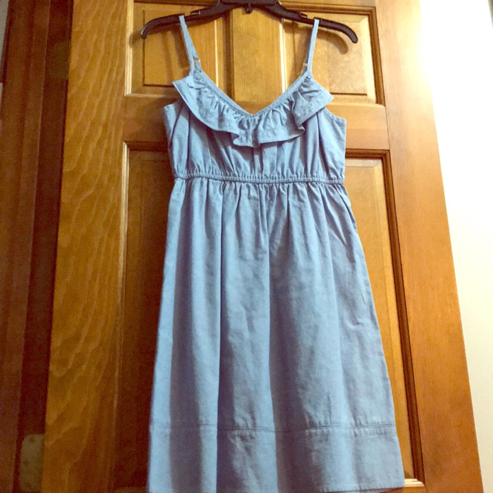 chambray summer dress